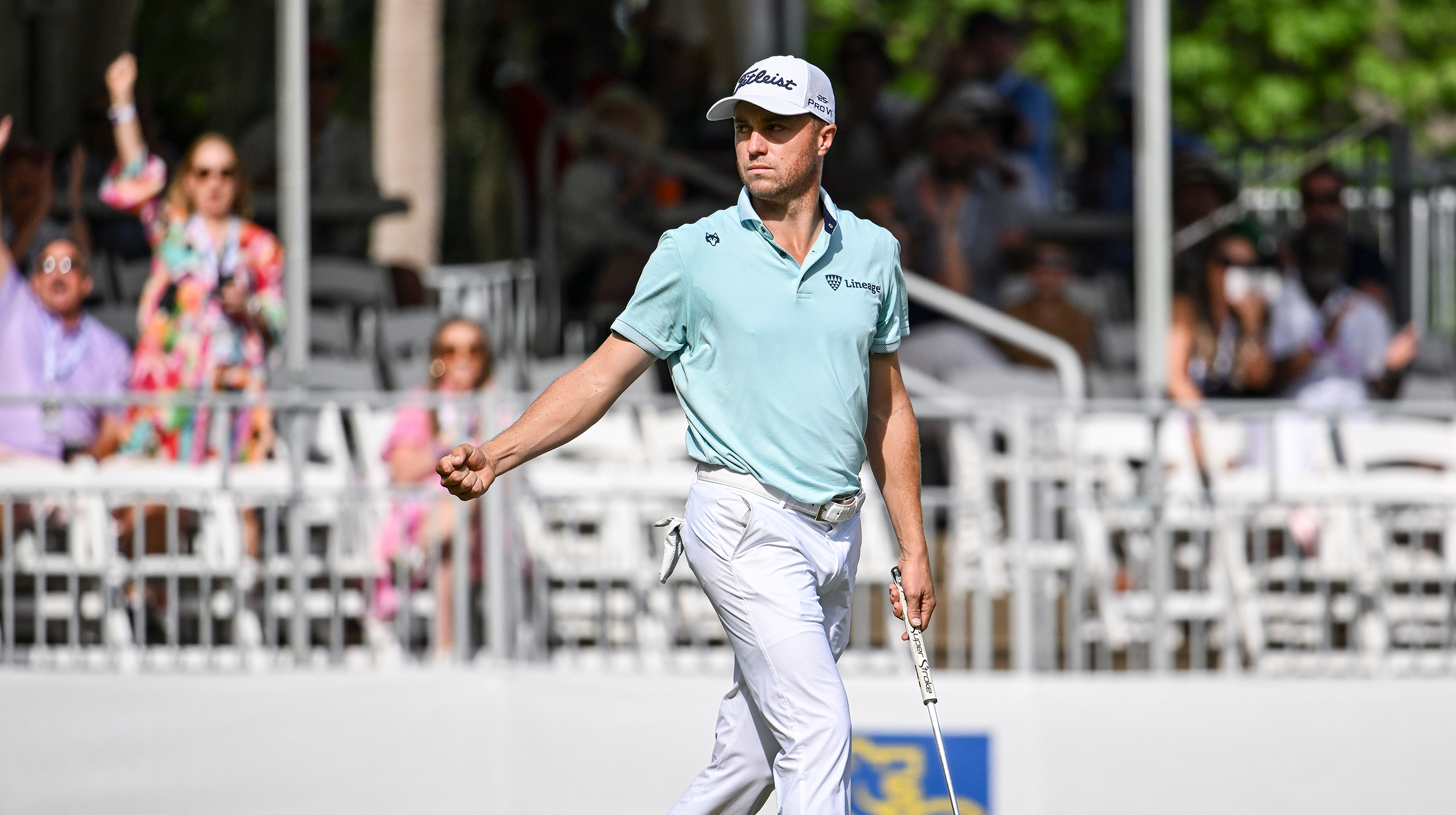 Justin Thomas Winning Putt at RBC Heritage