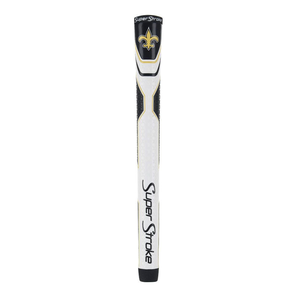 Golf Club Grip with New Orleans Saints logo