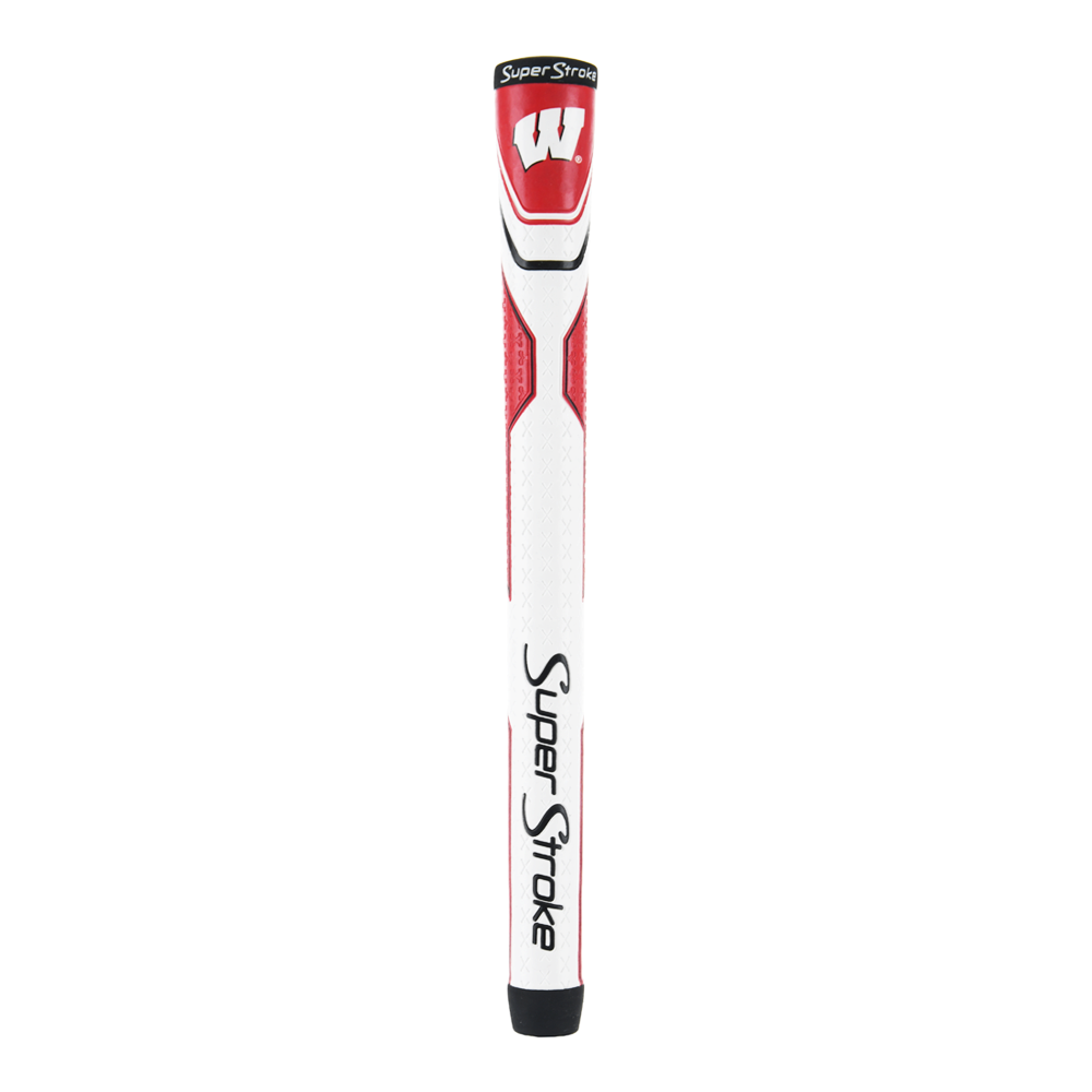 Golf Club Grip with University of Wisconsin logo